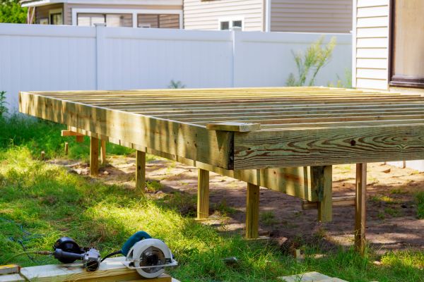 Elevated Deck Installation in Mount Vernon