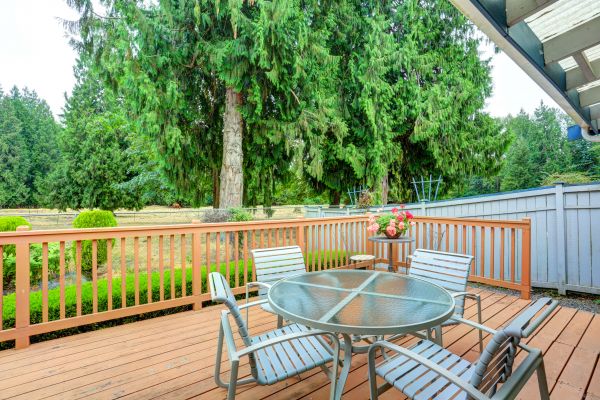 Backyard Deck Construction in Mount Vernon