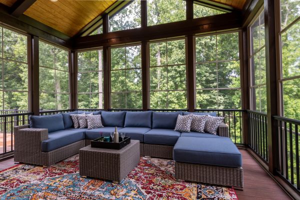 Enclosed Deck Installation in Mount Vernon