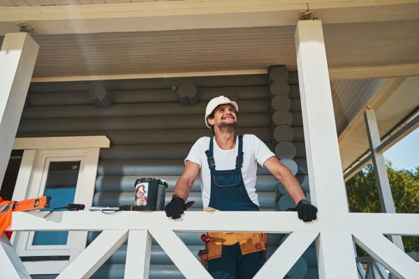 Porch Ceiling Construction in Mount Vernon