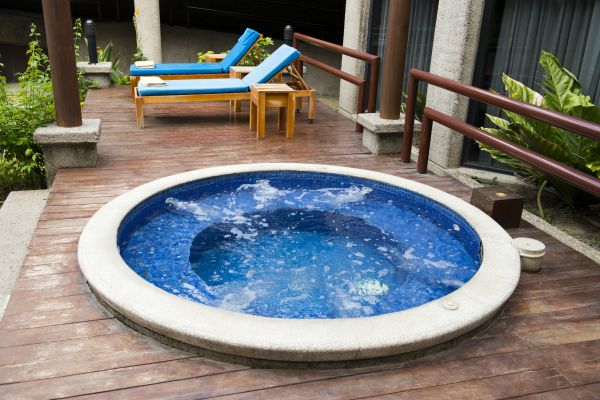 Hot Tub Deck Construction in Mount Vernon