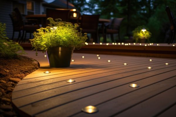 Ground Level Deck Construction in Mount Vernon
